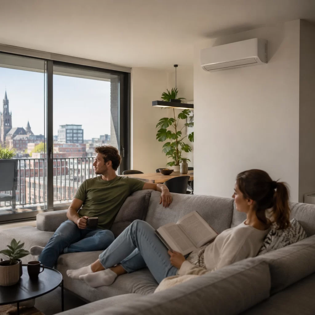 airco appartement comfort stadswoning