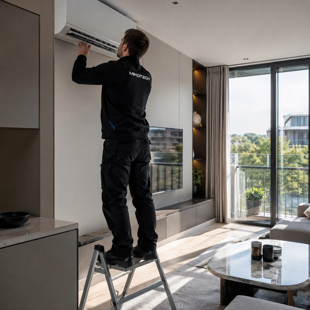 airco appartement monteur controle binnenunit