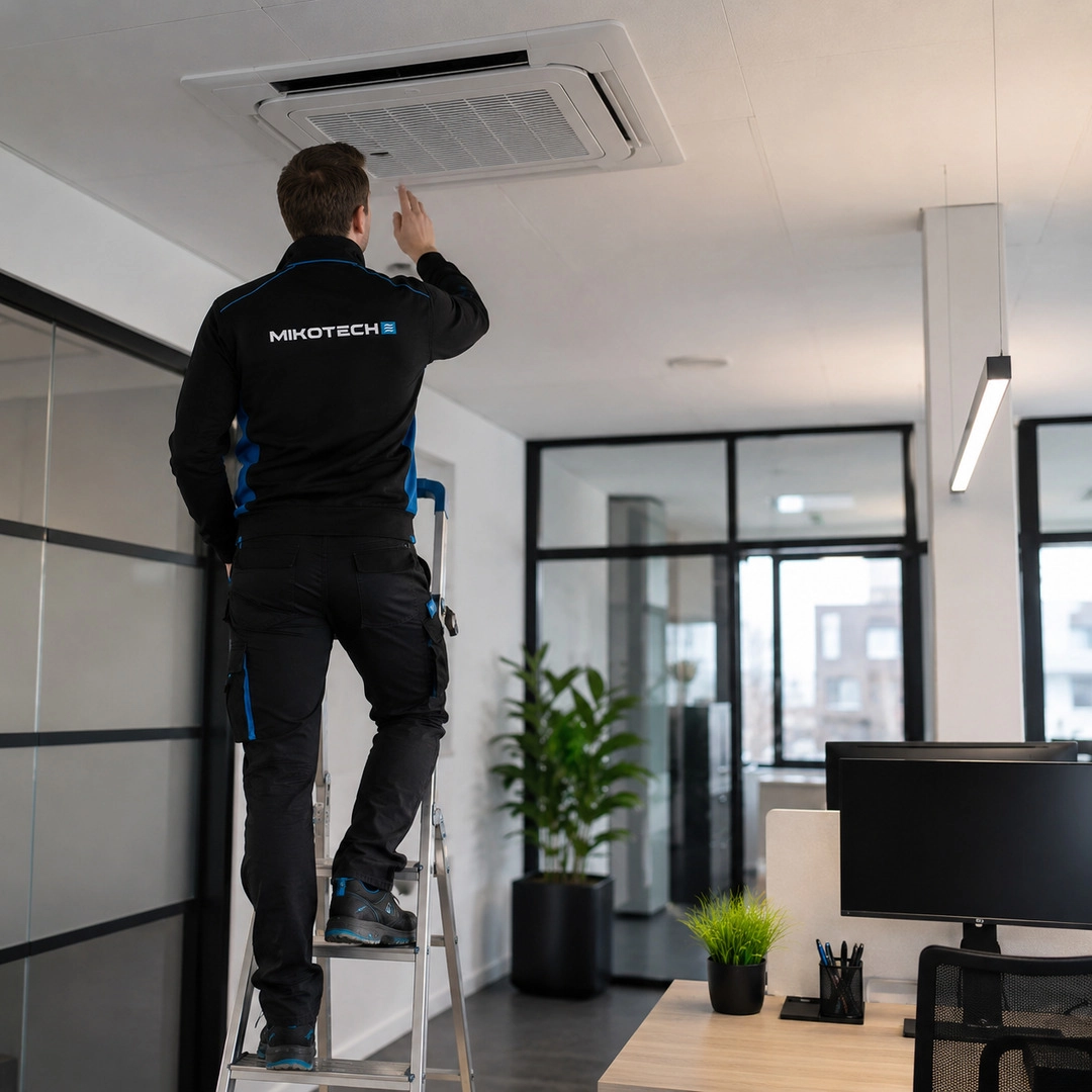 airco kantoor monteur controle werkruimte
