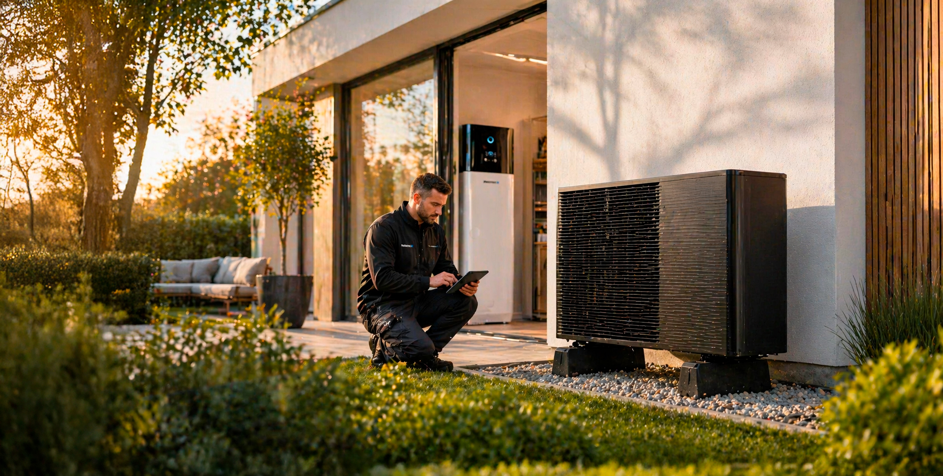 mikotech warmtepomp installatie advies buitenwoning banner